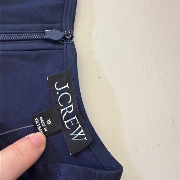 J. Crew Pintuck midi dress in stretch twill Size 10 - Picture 10 of 11